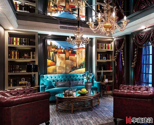 中星紅廬别墅樣闆房