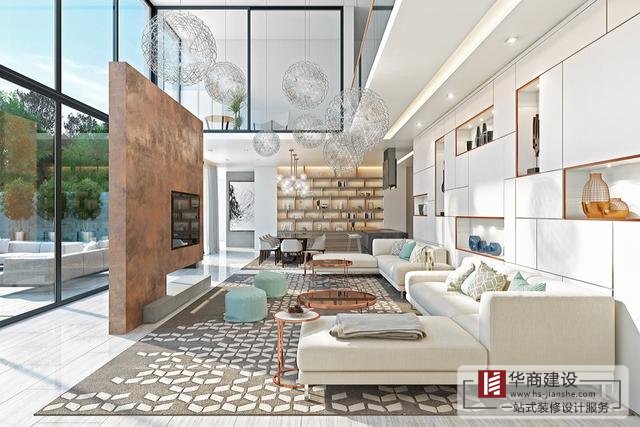 廣州躍層住宅裝修，演繹别樣浪漫