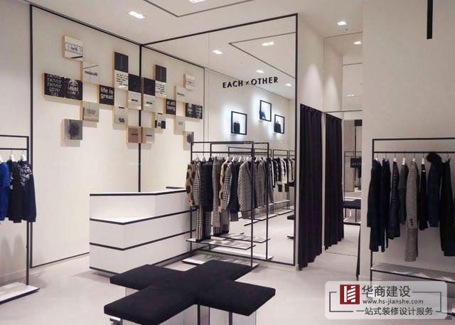 廣州服裝店裝修設計要有“顔色”，第一眼很重要