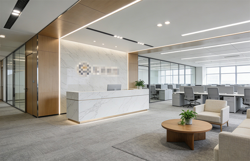 廣東華商建設，專業辦公室裝修改造+廠房改造，一站式商業空間整裝服務