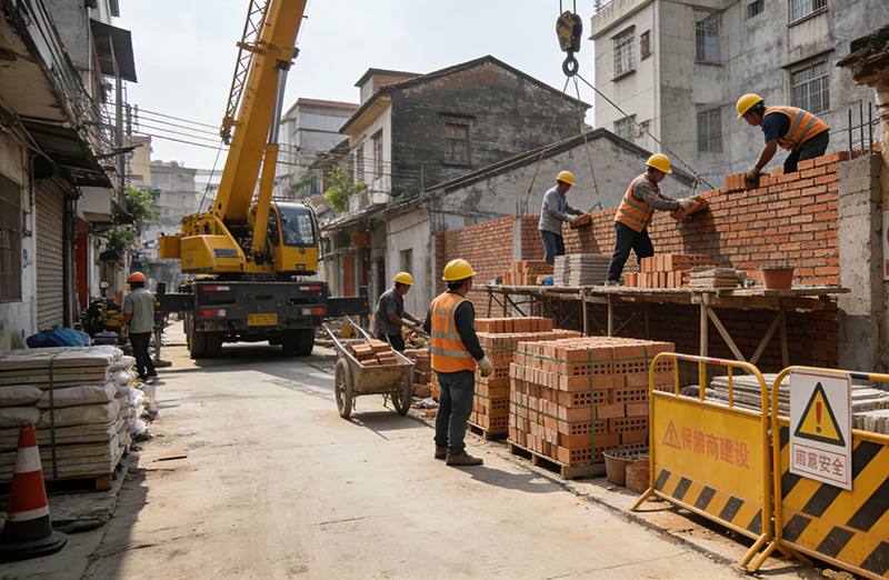 廣州舊房重建、危房重建全包就找廣東華商建設，一站式原址重建省心落地