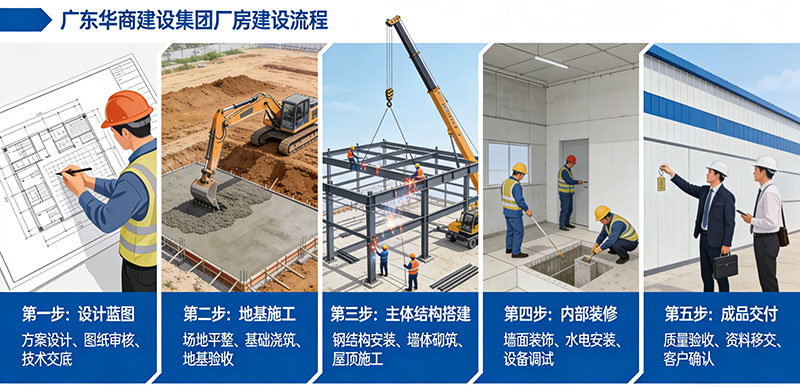 廠房建設一站式解決方案，專業打造高标準工業廠房